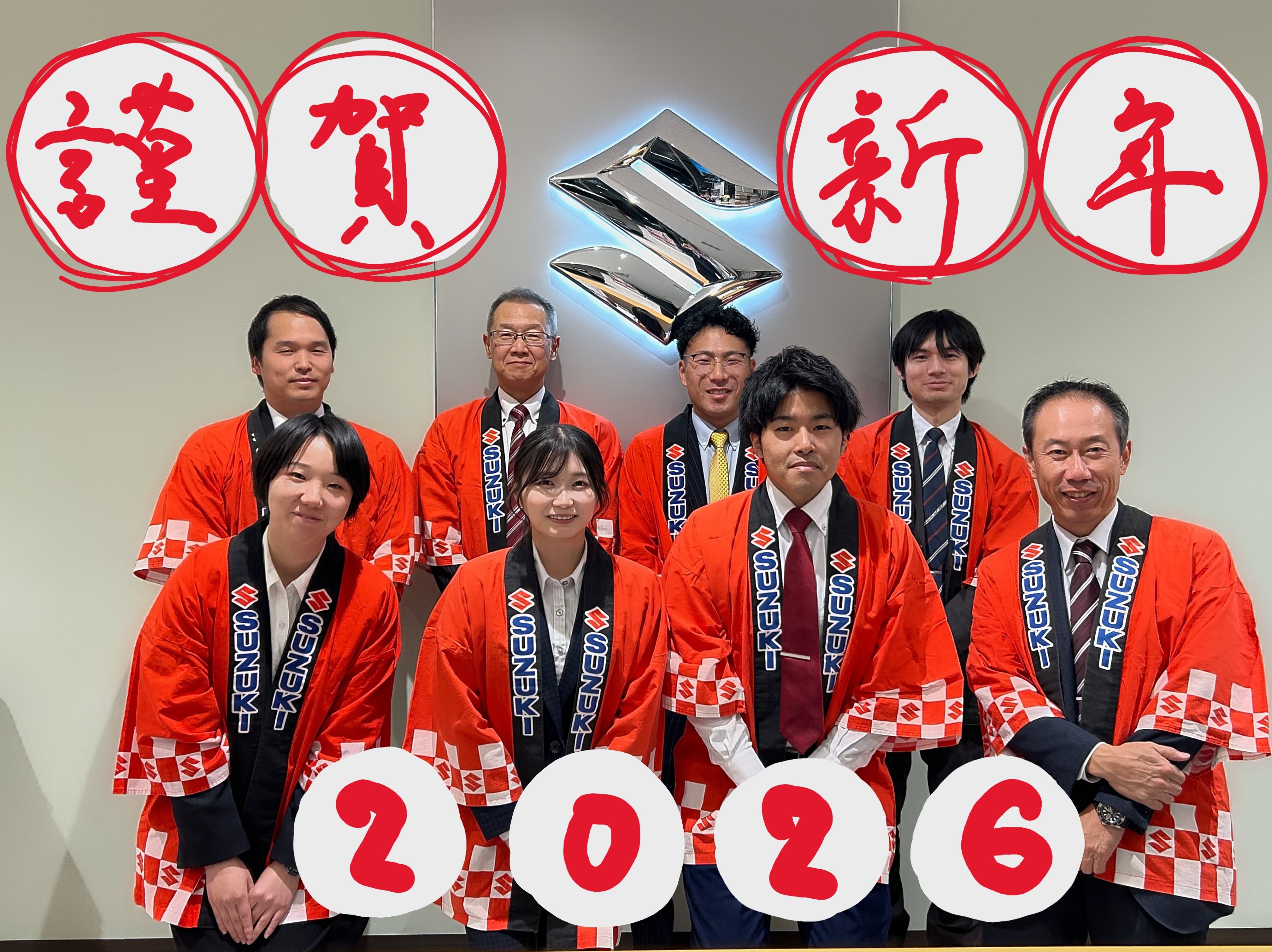 新年のごあいさつ ！！初売り中古車大商談会開催いたします